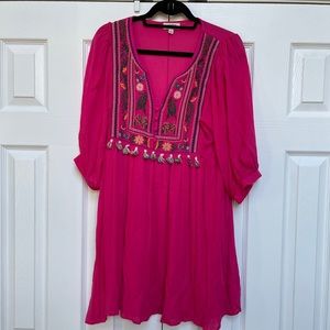 Embroidered dress